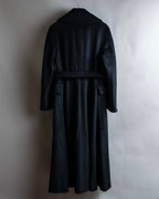 "Max Mara" Belted double breasted maxi trench coat