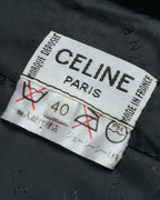 -SPECIAL- “CELINE” 80’s-90’s velvet frilled chain setup