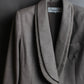 "Christian Dior" Double shawl collar design tailored jacket