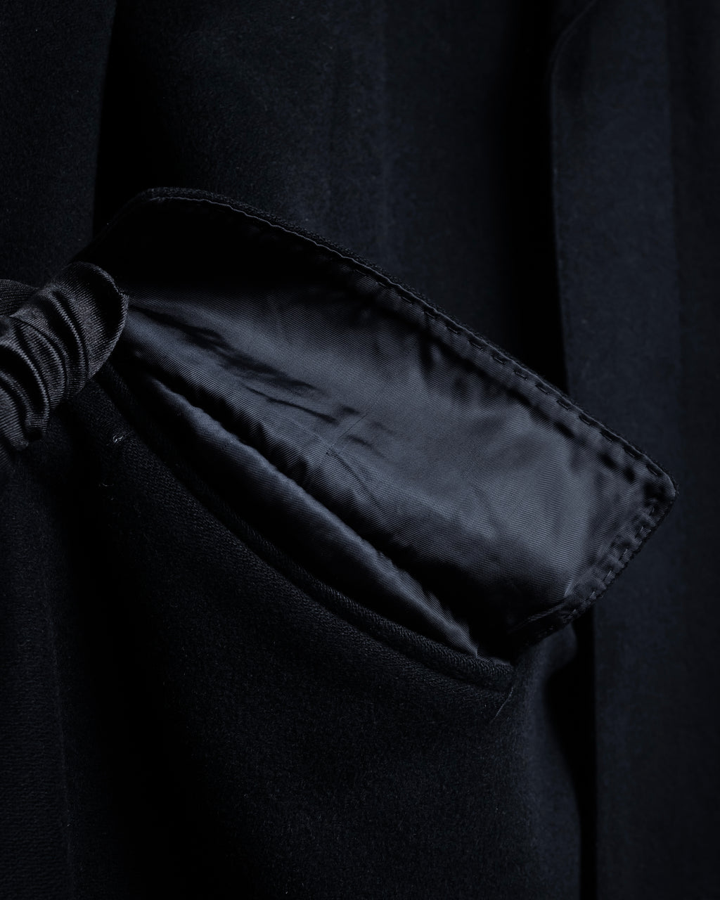 "PIERRE BALMAIN" Classic tailoring 100% cashmere chester coat