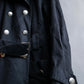 "LOUIS VUITTON" Metal button detailing belted trench coat