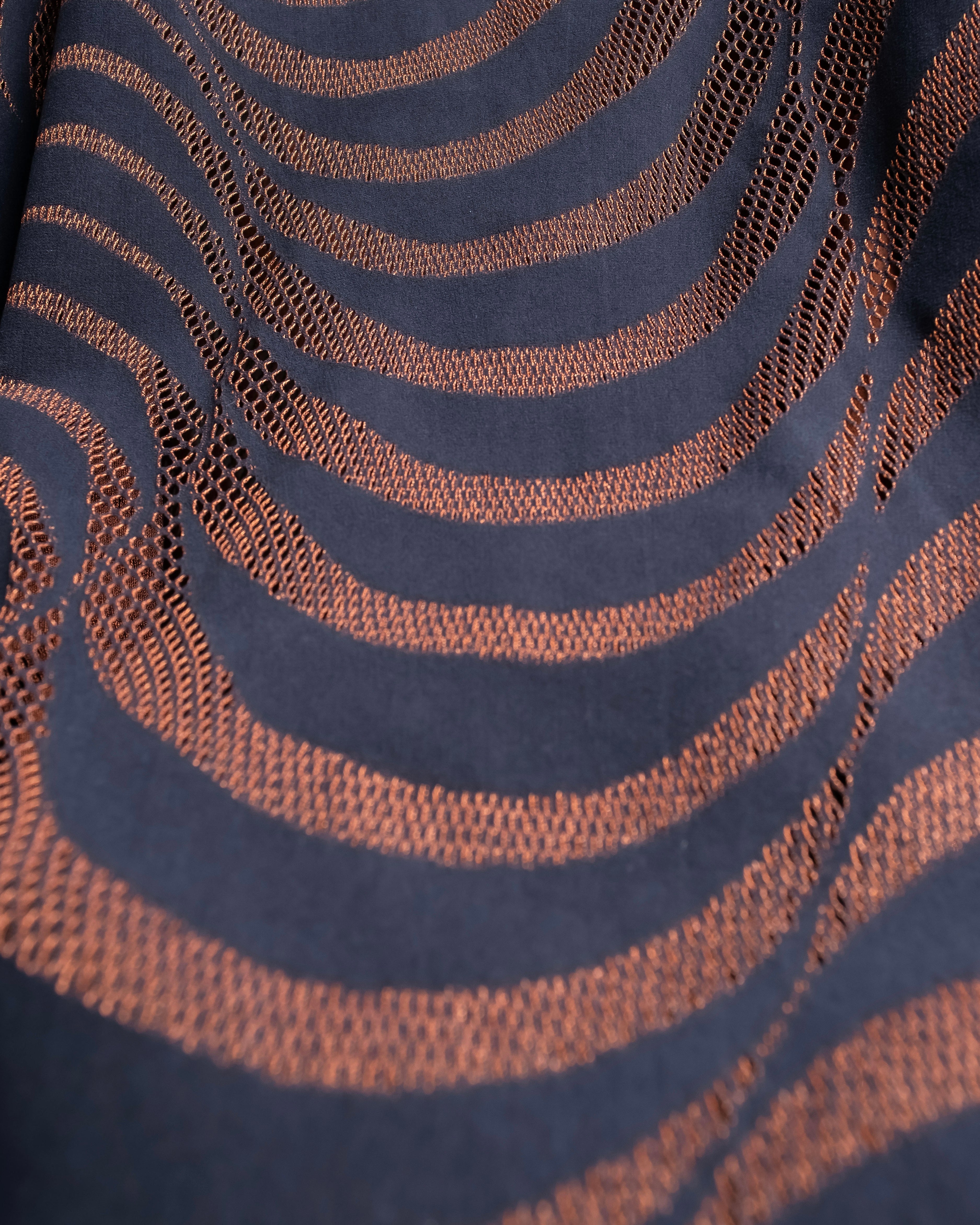 "PLEATS PLEASE ISSEY MIYAKE"
 Marble print dolman sleeve tops