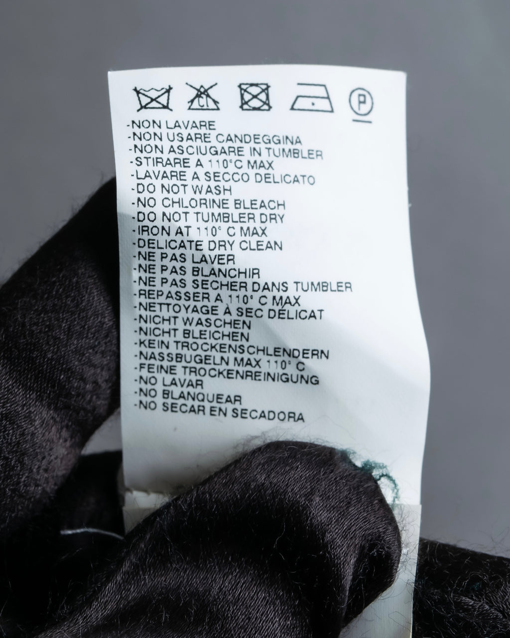 "MAISON MARTIN MARGIELA" Oversized V-neck tunic