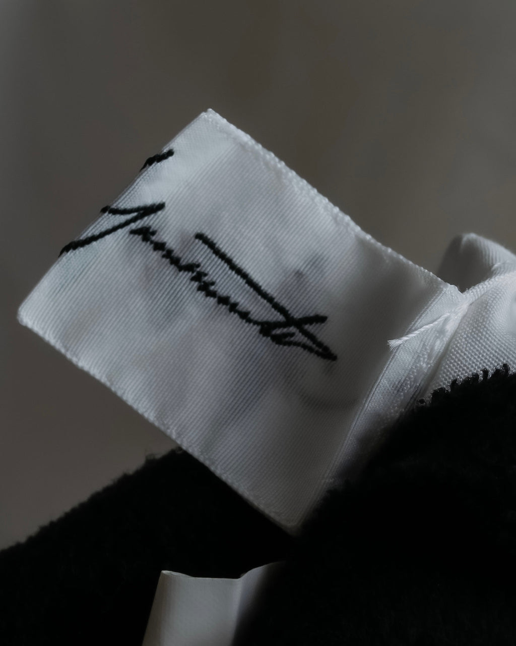 "YOHJI YAMAMOTO" 12SS Folded front panel cotton shirt