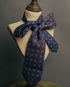 “HERMÈS” 90’s Rope and H motif silk tie