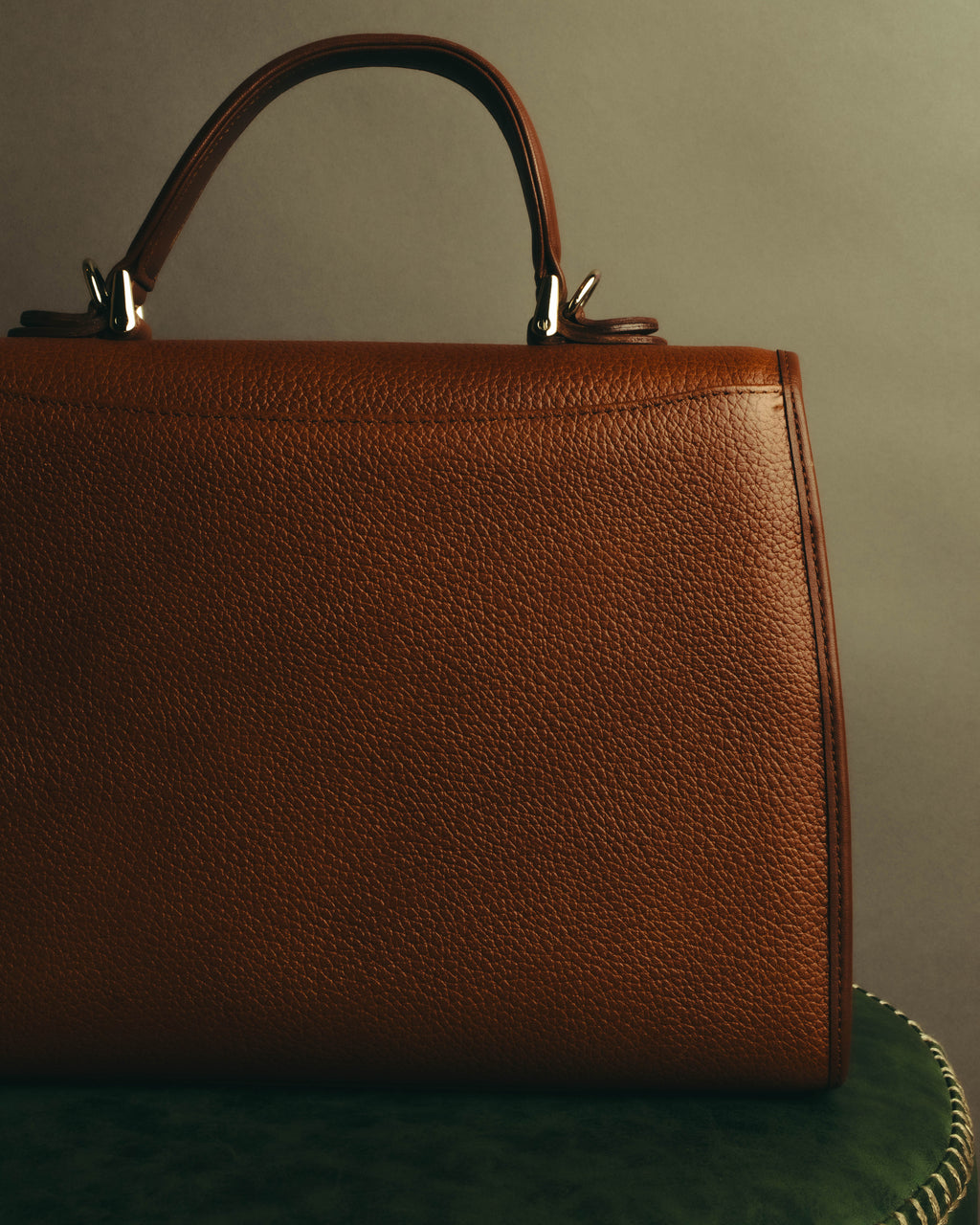 "Burberrys" 80's-90's Structured top handle handbag