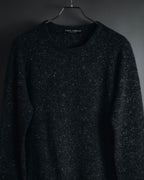 "DOLCE & GABBANA" 00’s-10’s Textured cashmere blend raglan knit