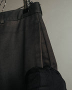 -SPECIAL- "Hermès" 90's-00's Refined cotton trousers