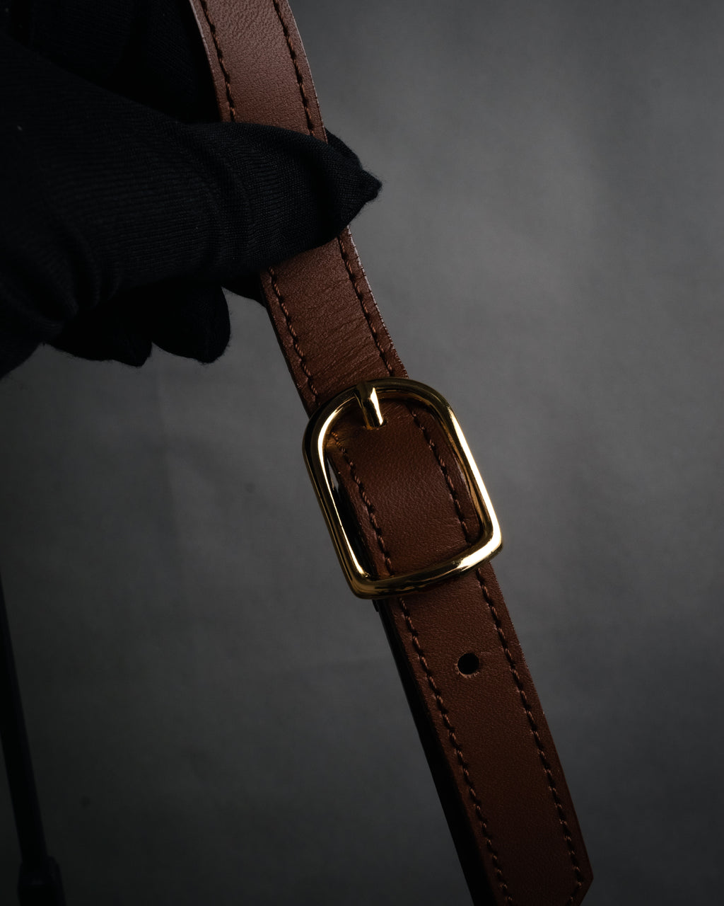 “Burberrys” 90’s Grain leather dome bag