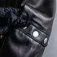 "Dolce & Gabbana" Silver stud design leather 2way coat