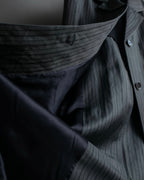 "Acne Studios" Antique design long striped coat