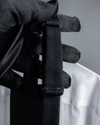 "GIORGIO ARMANI" Belt included bow tie dress shirt