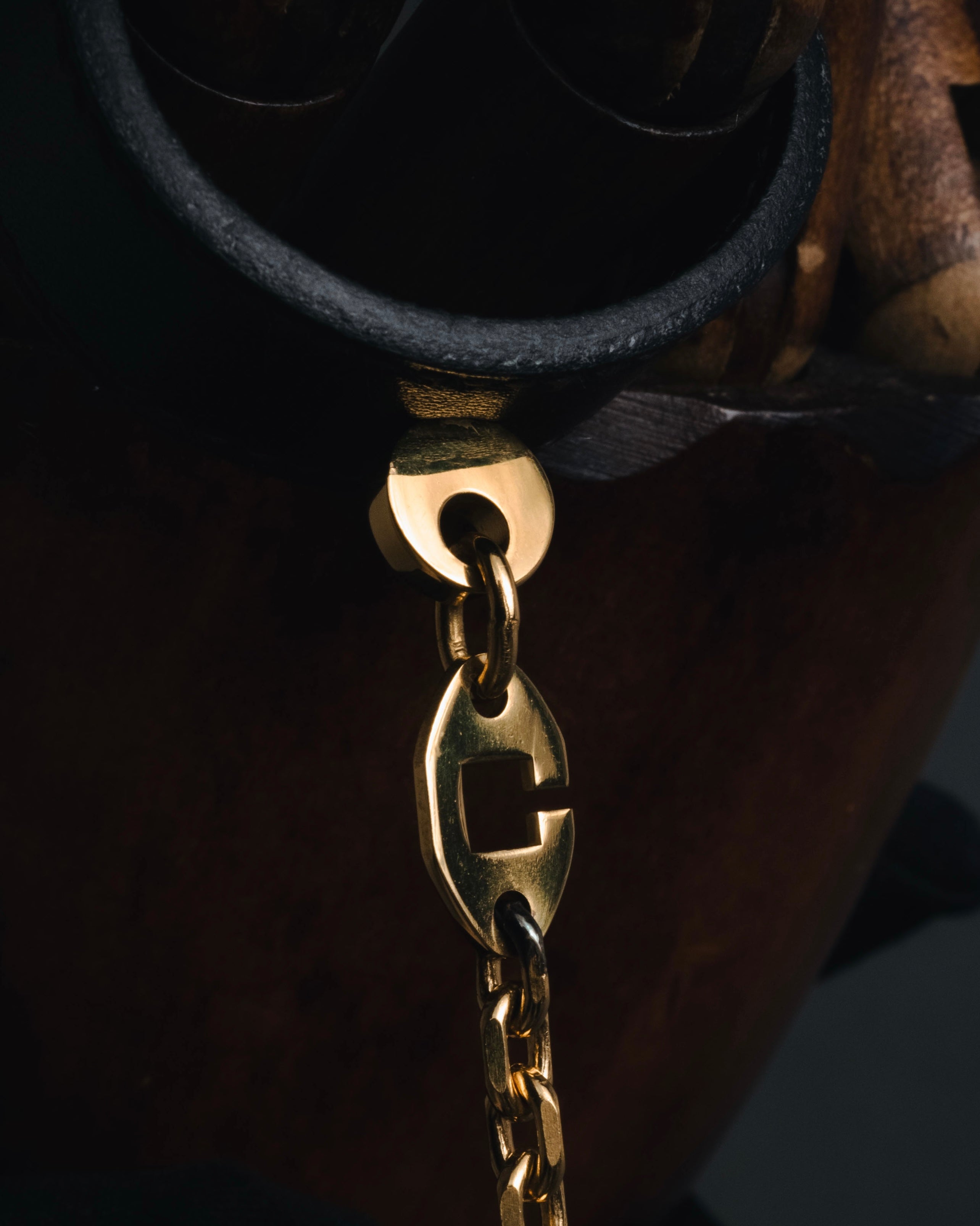 "HERMES" 90’s-00’s classic box calf gloves holder