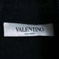 "VALENTINO" Lace switching design turtleneck knit pullover