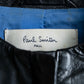 "PAUL SMITH" 100% sheep skin no collar leather jacket