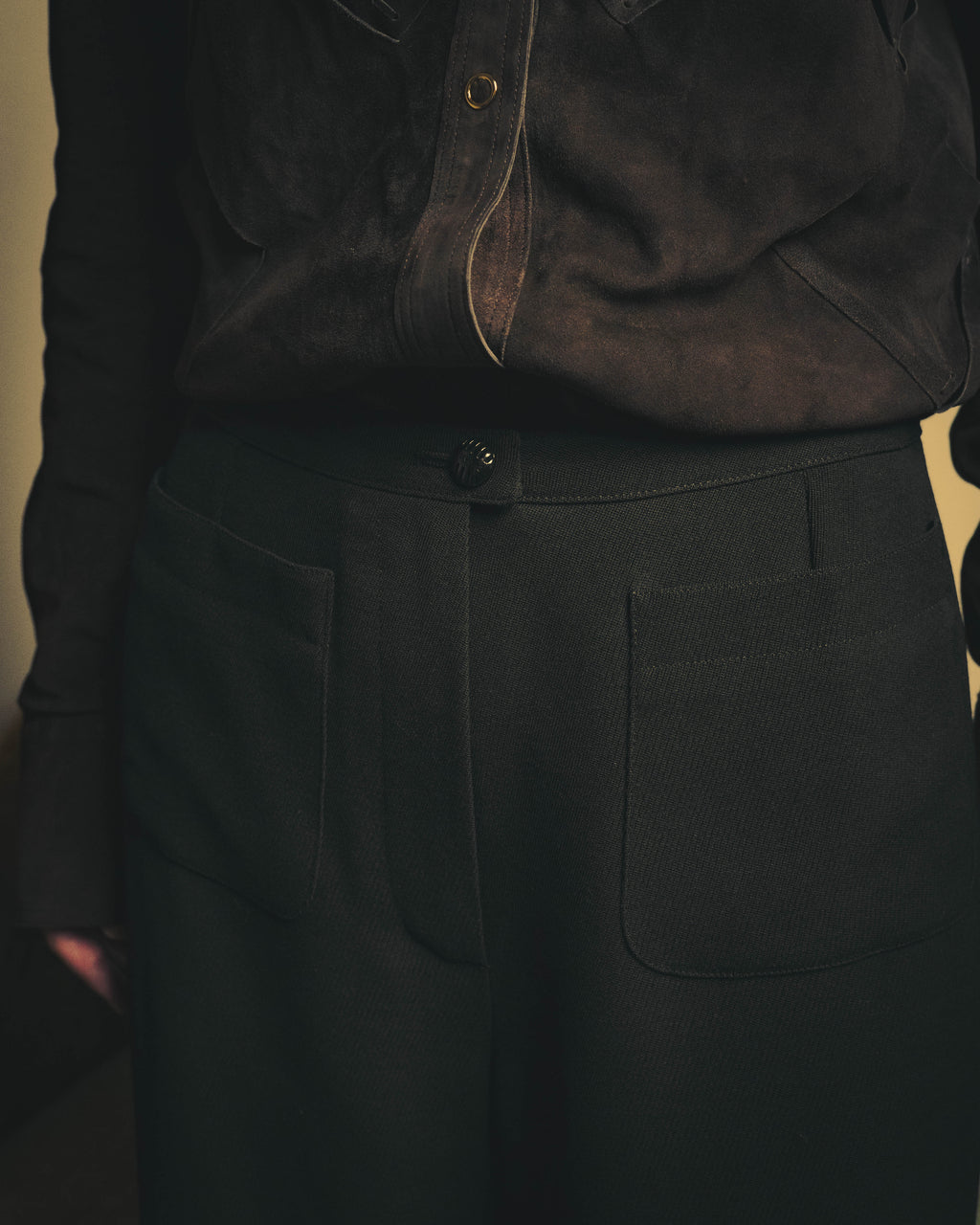 -SPECIAL- "CHANEL" 99SS  Dramatic wide-leg trousers