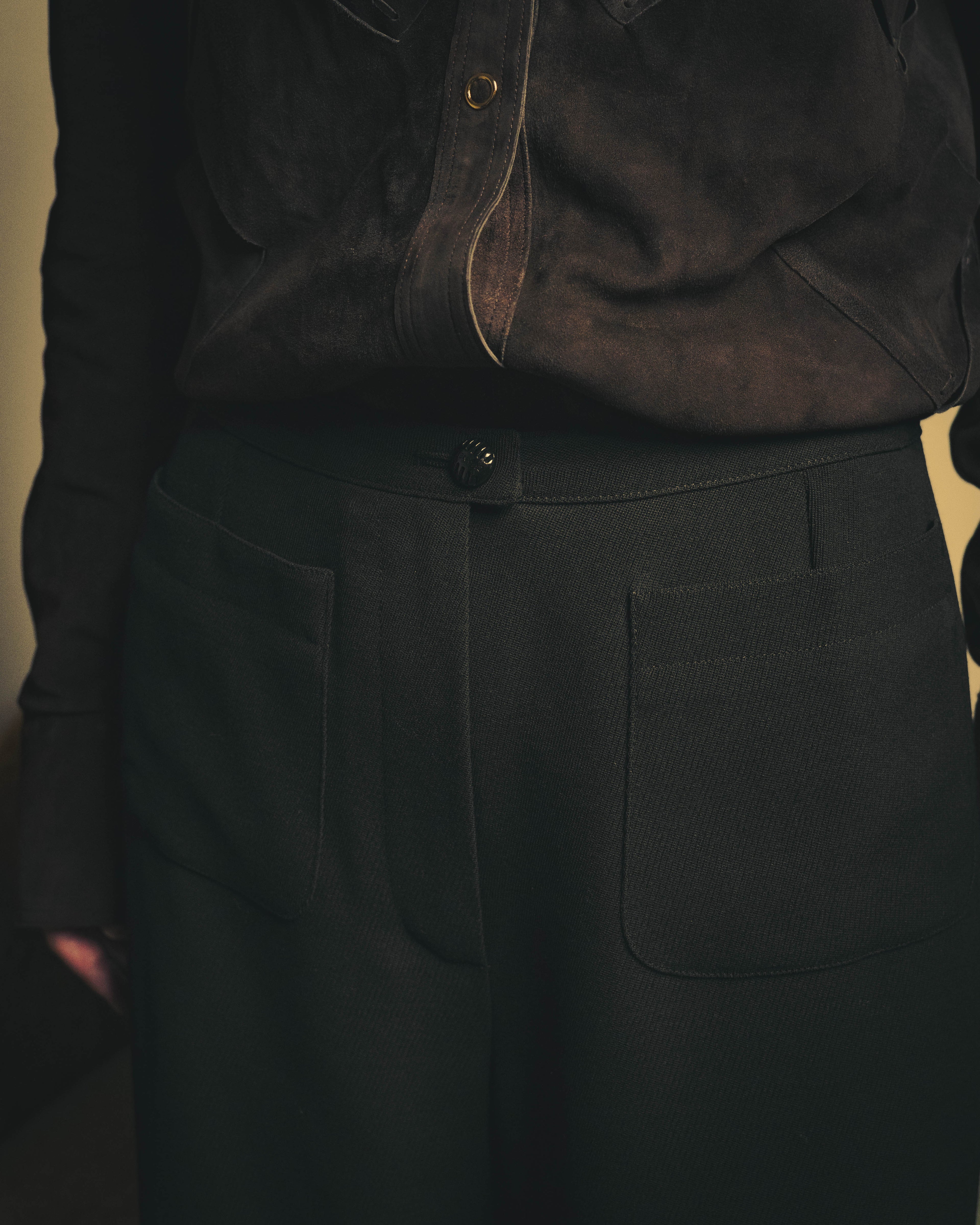 -SPECIAL- "CHANEL" 99SS  Dramatic wide-leg trousers