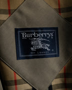 -SPECIAL- "Burberrys" 90's Collar switching two-tone trench coat