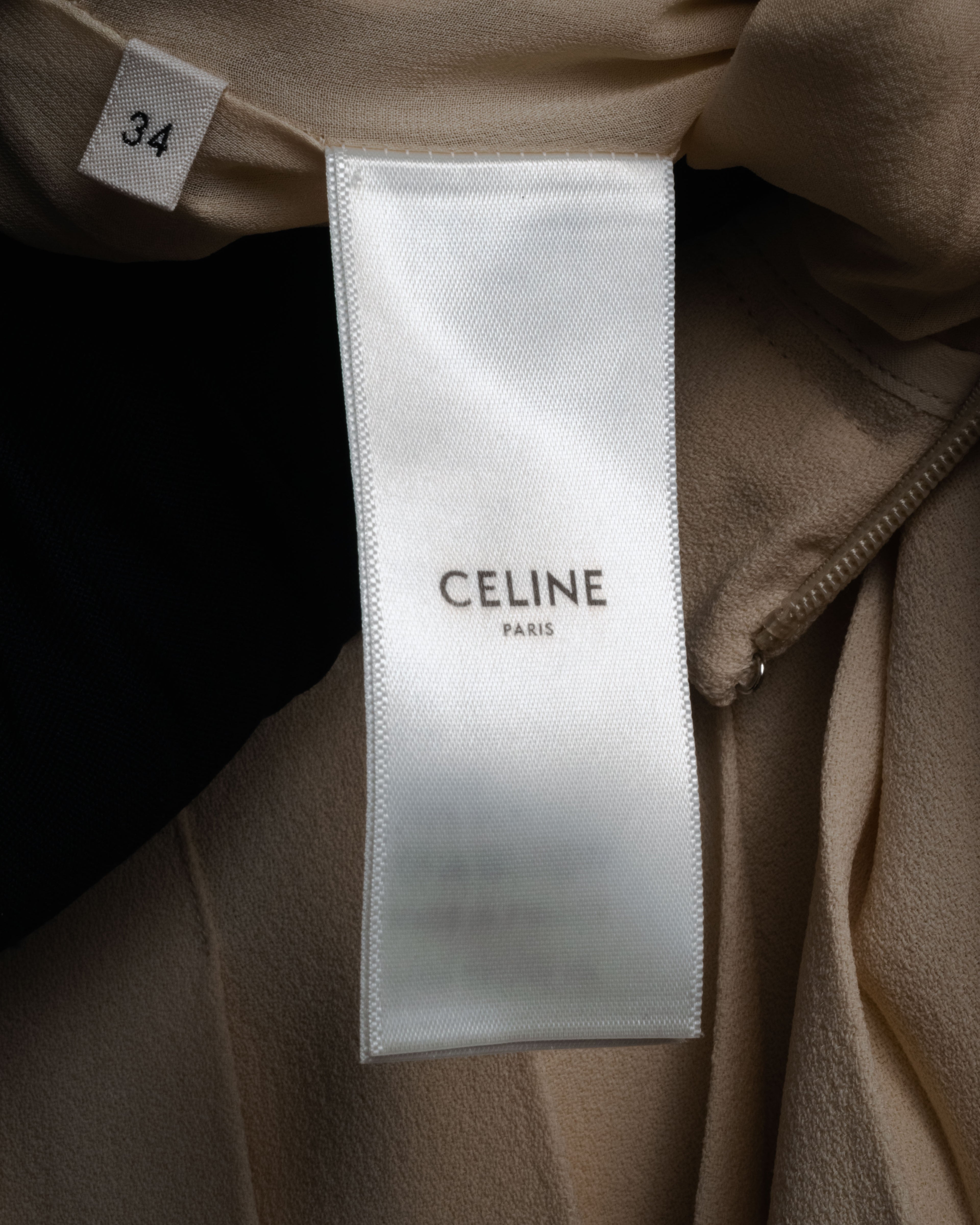 “CELINE” 2019-2023 Minimal pleated skirt