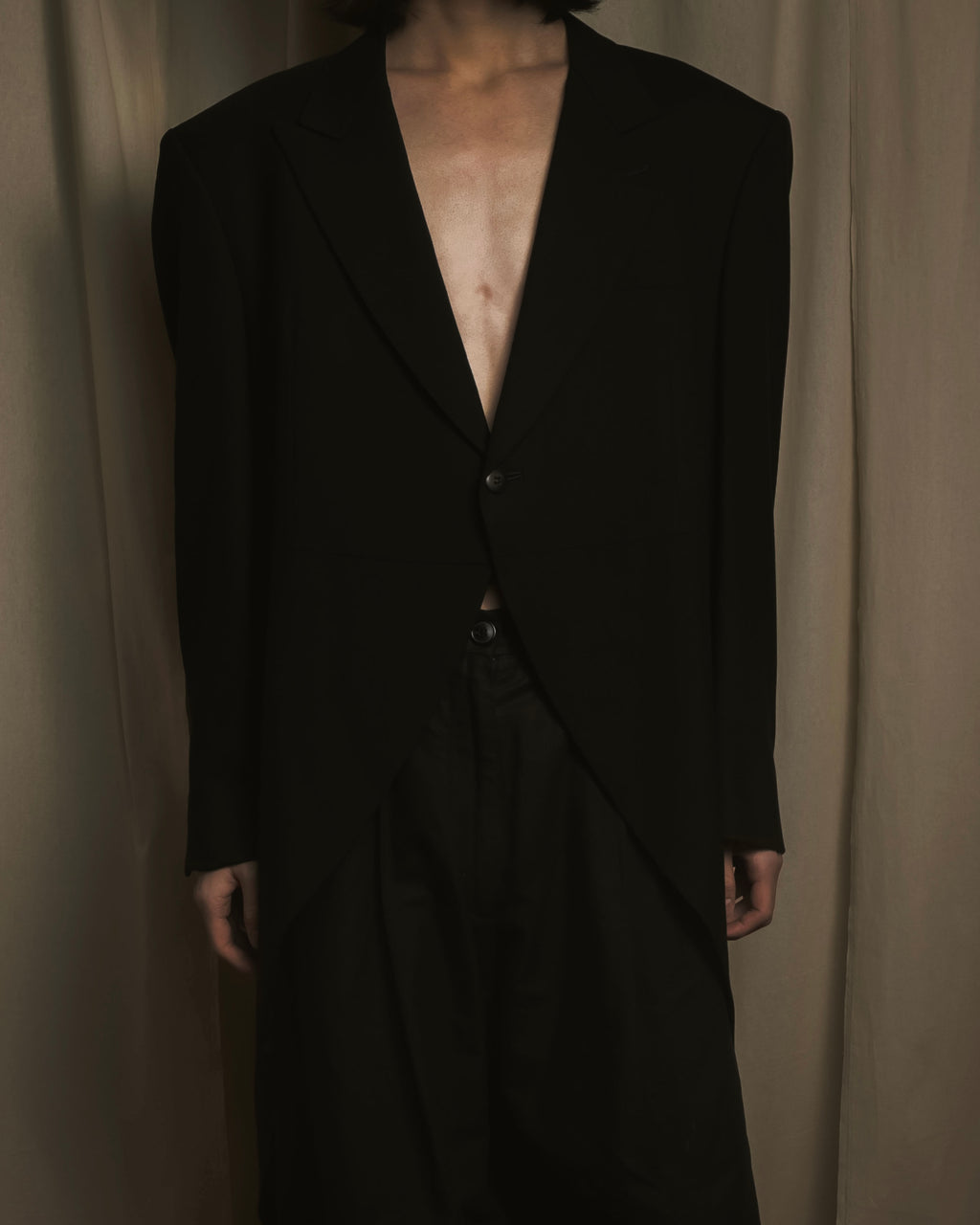 "Christian Dior MONSIEUR" Late 80s-Early 90s wool tailcoat jacket