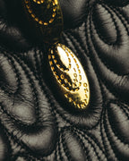"Valentino Orlandi" 80's-90's Sculptural quilted leather shoulder bag