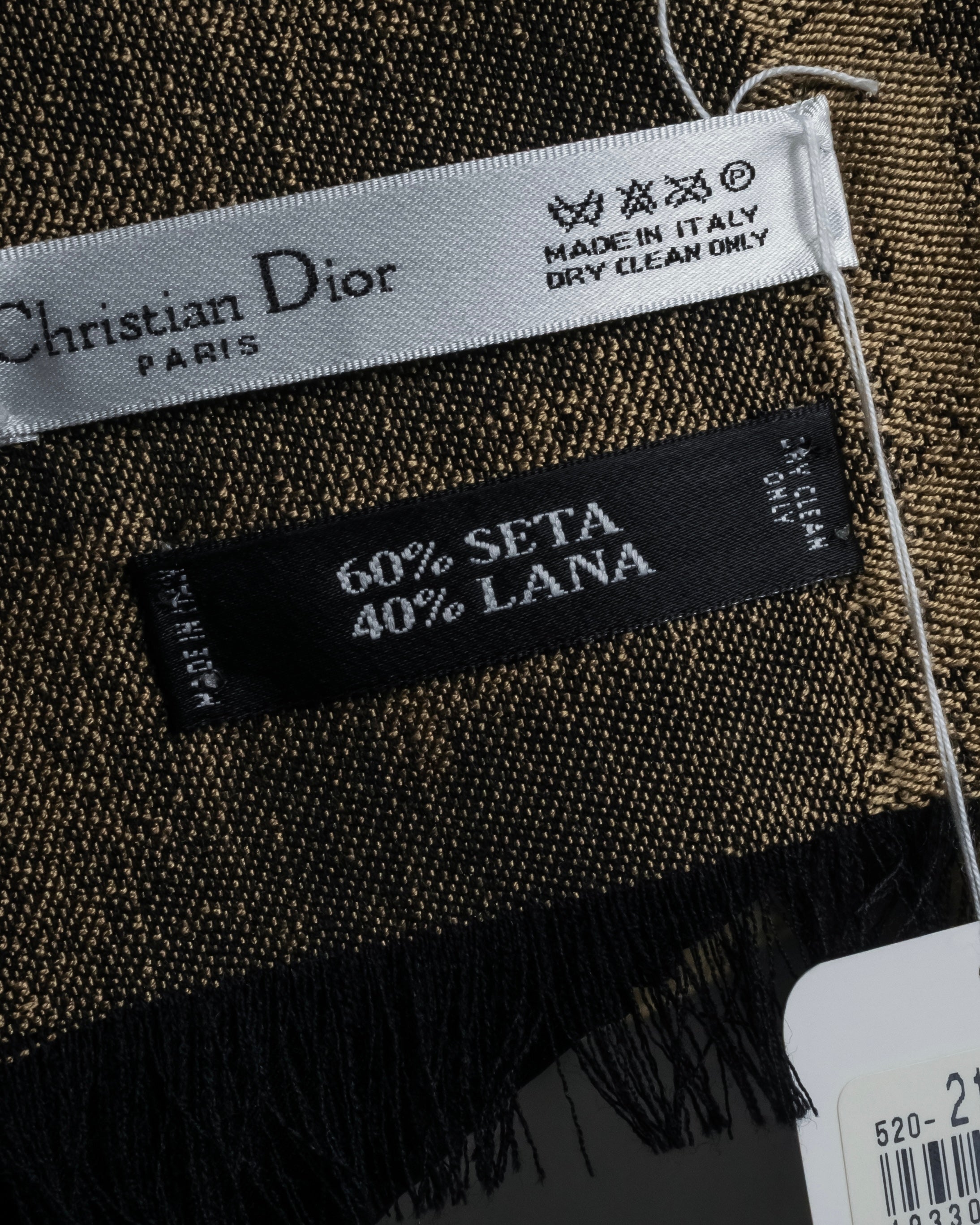 -SPECIAL- "Christian Dior"
90's-00's Abstract Expression Pattern Large Stole