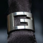 “GUCCI” G logo silver 925 ring