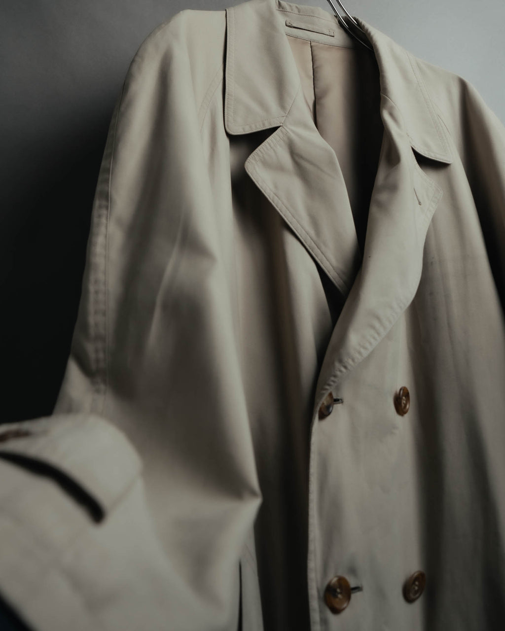 -MOOD MILLÉSIMES- 90’s oversized belted double long coat