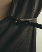 "ALAÏA" 00's-10's Sculptural high-neck sleeveless maxi dress