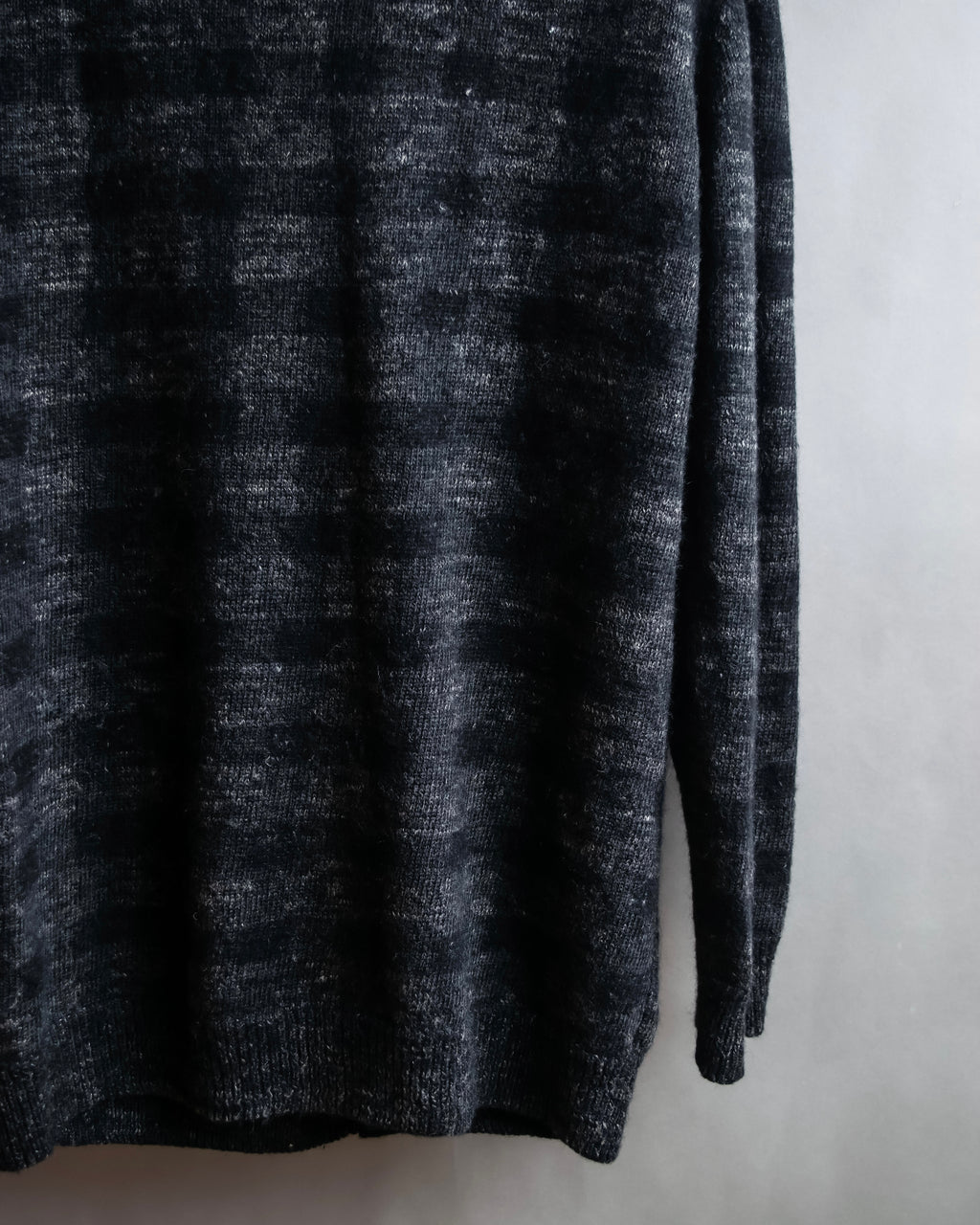 "CHANEL" Sample product hairy material light unevenness cardigan