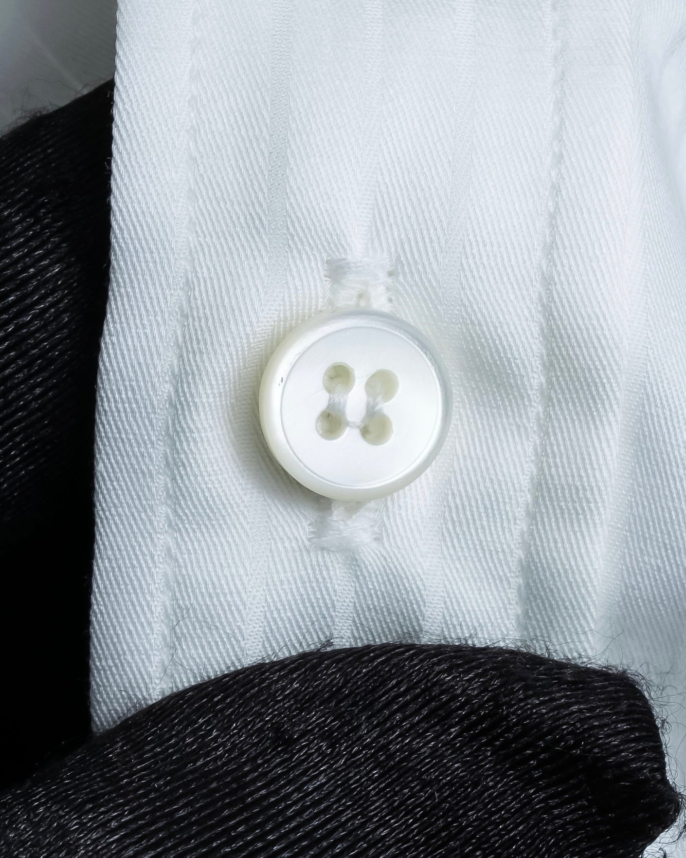 "DOLCE &amp; GABBANA" Shadow stripe pattern oversized shirt