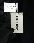 "BALENCIAGA" 2022 Distressed hooded long coat