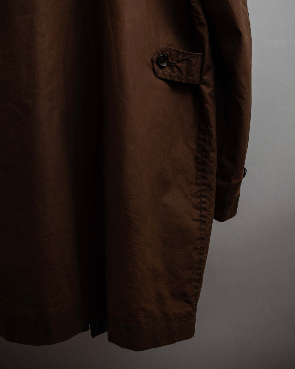 "COMME des GARCONS HOMME"
03AW corduroy collar design stand collar long coat