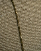 "Vintage organic ring necklace"