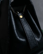 "Vivienne Westwood" Horizontal orb logo engraved hand bag