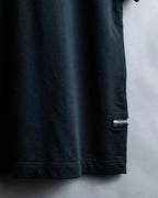 “Comme des Garçons Homme Plus” Zip attached detail T shirt