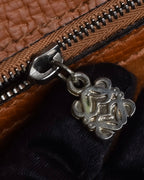 "LOEWE" Textured suede panel barcelona shoulder bag