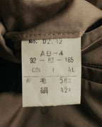 “Christian Dior MONSIEUR” 80’s-90’s Silk blend checked double breasted blazer