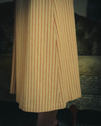 -SPECIAL- “GUCCI” 2015-2022 vintage inspired horsebit striped wool skirt