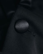 "Dior Homme" Chris Van Assche design satin lapel tuxedo set up