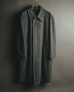 “Burberrys” 80’s Bedford wool balmacaan coat