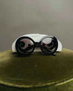 "PRADA" 10's Sculptural baroque sunglasses