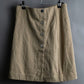 "BOTTEGA VENETA" Mid length 4 button flared skirt