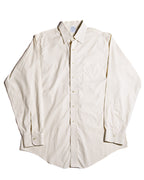 Brooks Brothers/ Cotton Dress Shirt Cream