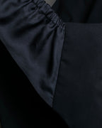 "LOUIS VUITTON" Leather tape cross knit detail vest