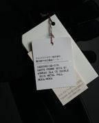 “HERMÈS” 2010’s bi material lambskin silk lined gloves