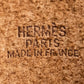 "HERMES" Pourtur brown leather bracelet