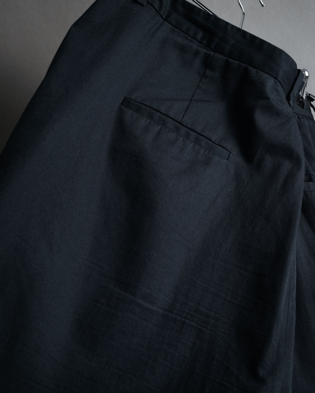 “Maison Margiela” 2019SS Cotton draped culotte shorts