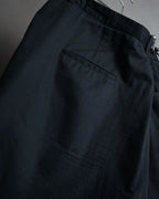 “Maison Margiela” 2019SS Cotton draped culotte shorts