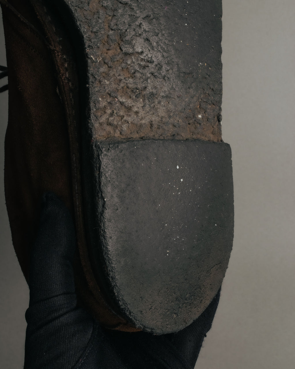 -SPECIAL- “HERMÈS” 1998-2003 Suede square toe chukka boots